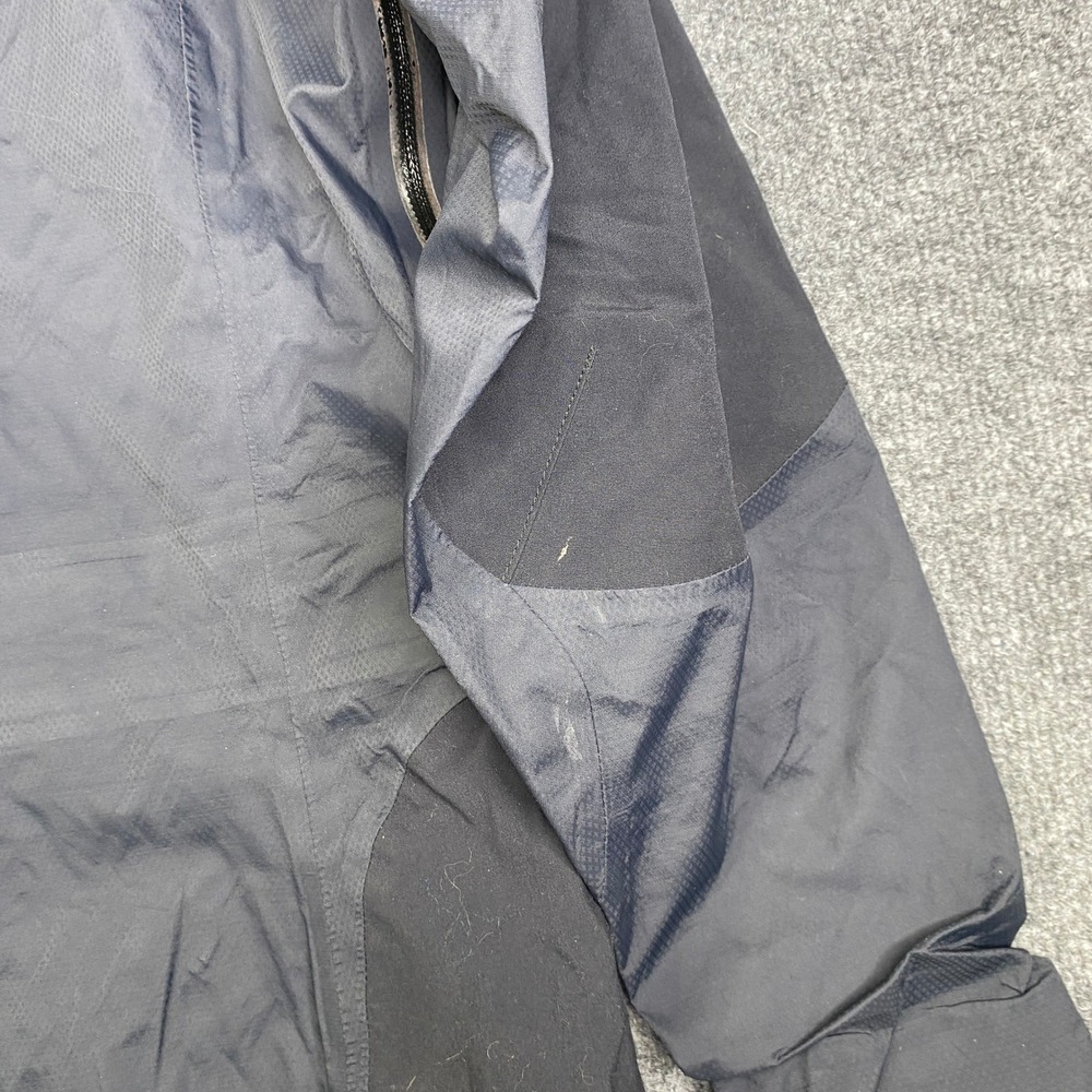 Patagonia Womens Large Full Zip Waterproof Jacket Black Super Pluma Shell 83845 - Picture 14 of 14